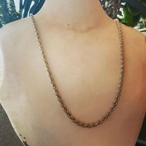 Vintage Twisted Gold Chain